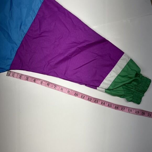 Vintage 80's 90's Lavon by Cheerful Corp Windbreaker Parachute Track Jacket - Picture 6 of 7